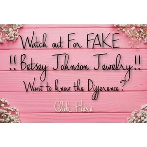⚠️Fake Betsey Johnson Alert